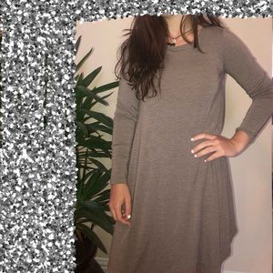 Brown old navy dress